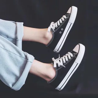 Giày sneaker nam nữ cổ thấp , Giày thể thao giá rẻ đế bệt cao cấp thời trang hàn trẻ trung quốc.