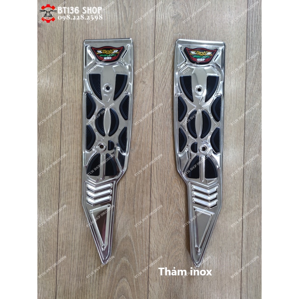 Thảm Để Chân Air Blade 2023 - Thảm Lót Sàn AB23 - Cao Su / Inox / Nhựa Xi / Carbon