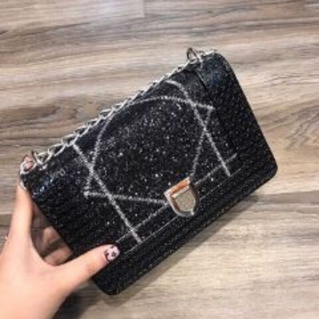 [SALE SỐC] Túi Hộp nhũ kim sa size 22cm DC116 | WebRaoVat - webraovat.net.vn