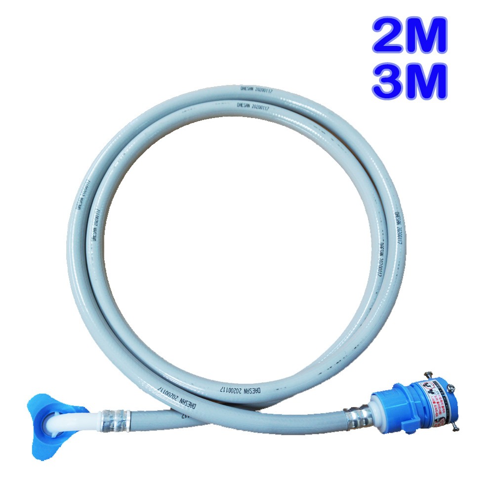 Dây cấp nước máy giặt đa năng loại siêu bền 2m 3m for Samsung LG All Brands