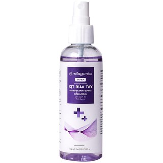 Xịt rửa tay oải hương milaganics