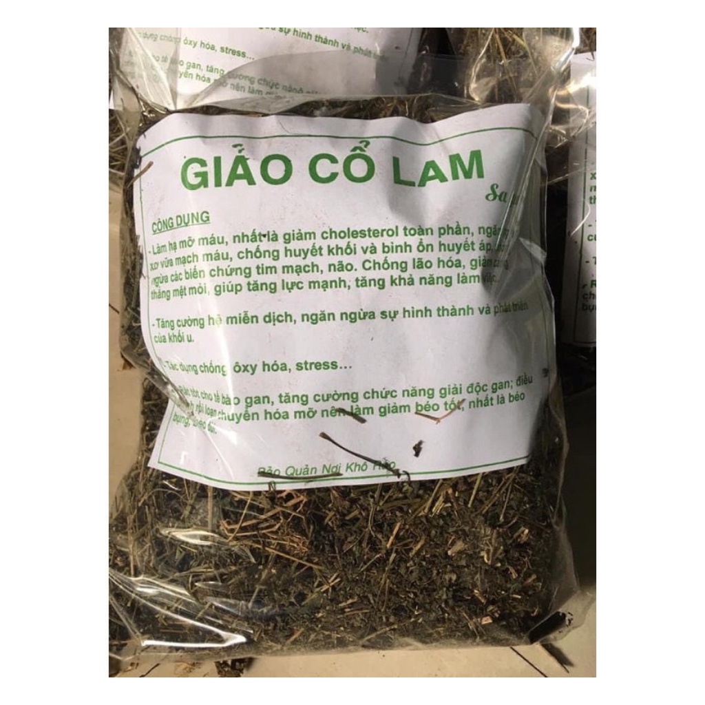 Giảo Cổ Lam 5 Lá Hàng Mới, Chất Lượng Hỗ Trợ Ổn định Đường Huyết, Giẩm Mỡ Trong Máu Túi 1Kg | BigBuy360 - bigbuy360.vn