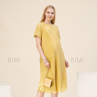 Đầm dập pli vàng - bimi