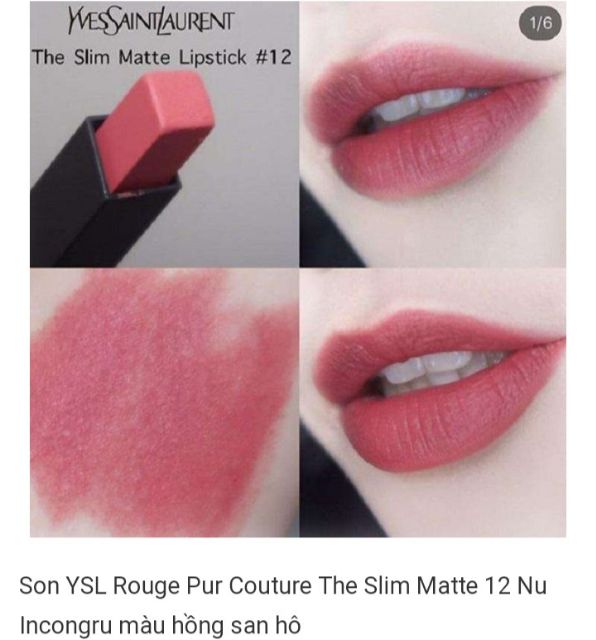 Son YSl rouge pur couture the slim 21