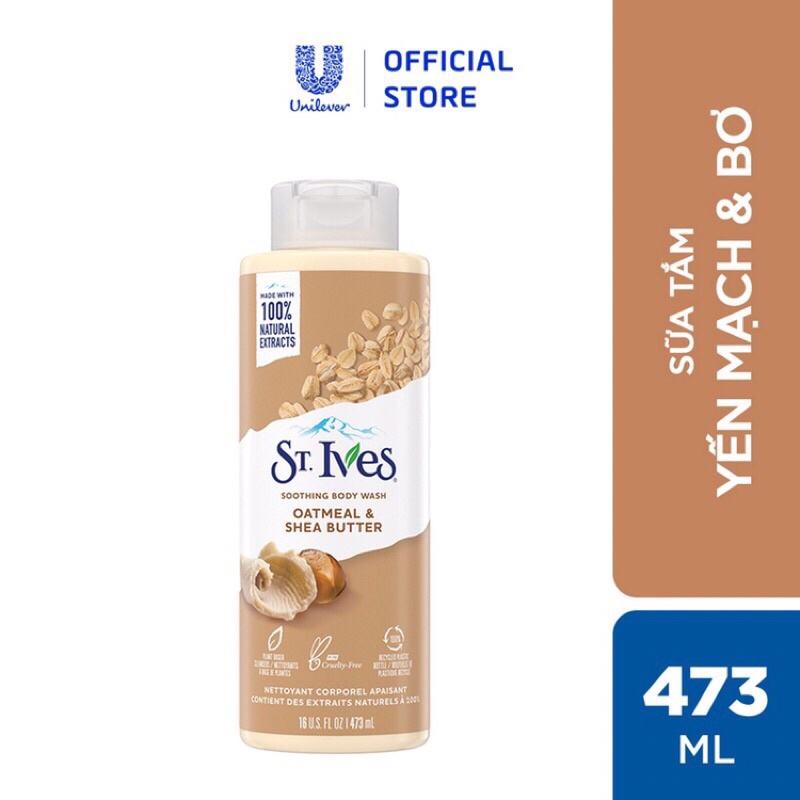 Sữa Tắm Dưỡng Da St.Ives 473ml