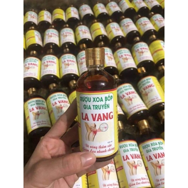 Dầu xoa bóp xương khớp La Vang 100ml, dầu xoa bóp gia truyền La Vang