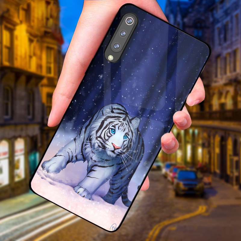 Ốp hình Xiaomi Mi 9/ Mi 9 SE/ Mi 9 Pro/ Mi 9 Lite Mặt lưng cường cao cấp, sáng bóng, Thiết kế độc quyền