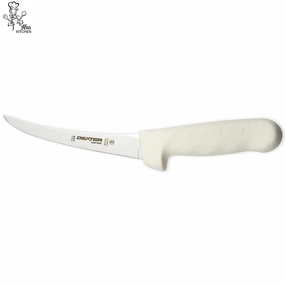 Dao Lọc Thịt Phi Lê Cá Róc Xương Chất Lượng Cao Cấp Lưỡi Cong Dài 152 mm Dexter Russell USA