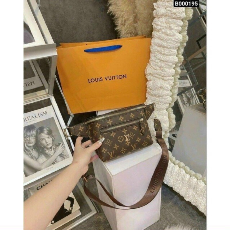 Túi xách nữ  đeo bụng, đeo chéo đeo ngực lv