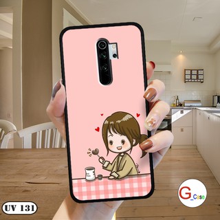 Ốp lưng Xiaomi Redmi Note 8 Pro - Lưng nhám chống trầy
