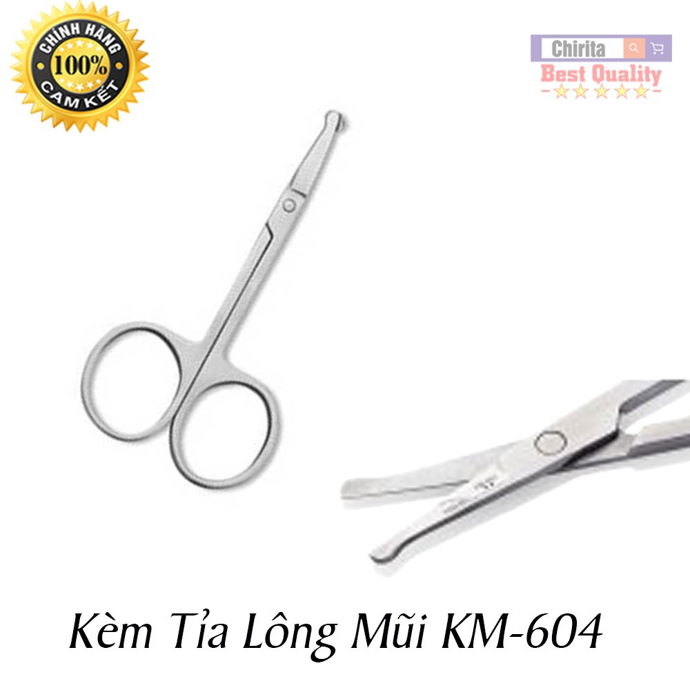 KÉO TỈA LÔNG MŨI KM-604 KỀM NGHĨA