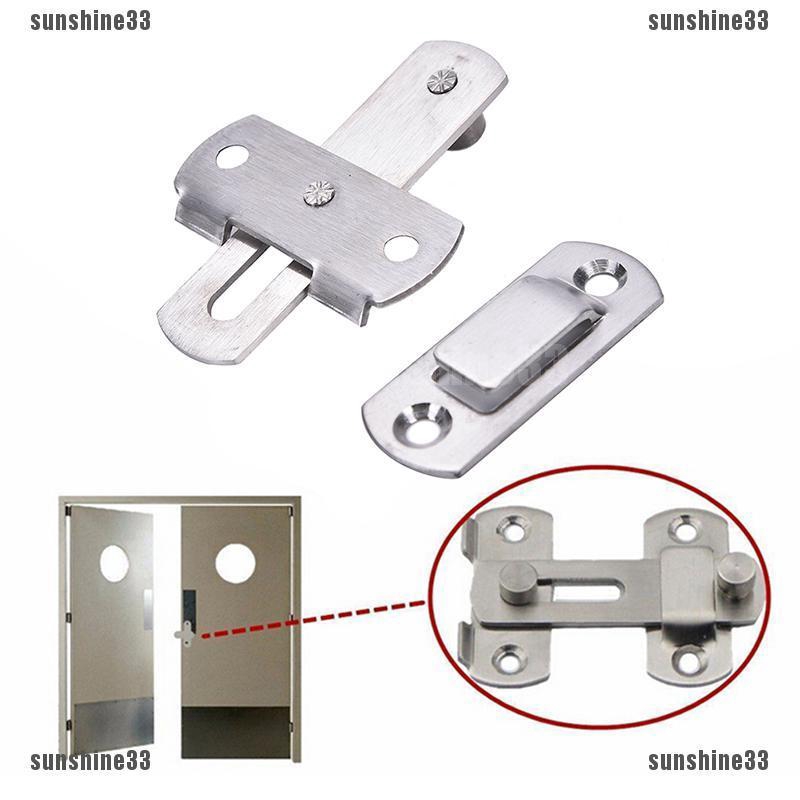 Chốt Cửa Trượt An Toàn Bằng Thép Không Gỉ Hàng Mới Dành Cho Gia Đình