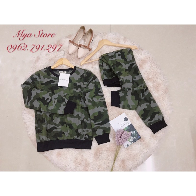 Bộ Nỉ Bông Nữ Nhiều Hoạ Tiết Chất Nỉ Lót Lông 👘 Rẻ Vô Địch 👘 Dày Dặn (ĐƯỢC CHỌN MÀU) | BigBuy360 - bigbuy360.vn