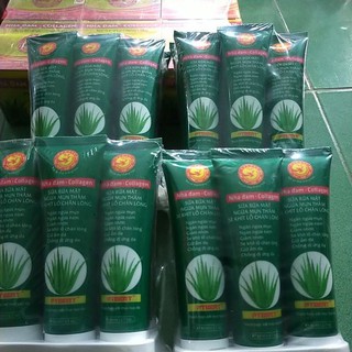 sửa rửa mặt nha đam collagen
