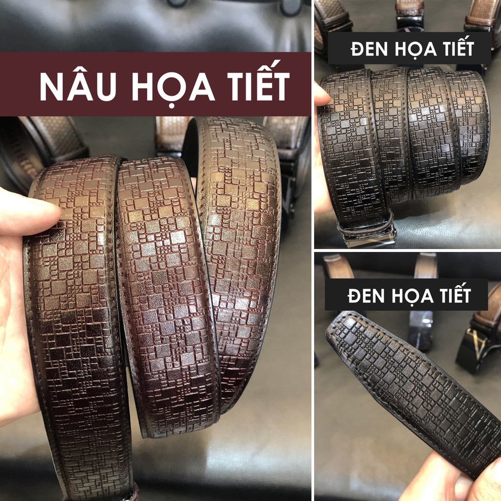 Dây Thắt Lưng Nam Cao Cấp Da Thật 3 Lớp - Sang Trọng - Lịch Lãm