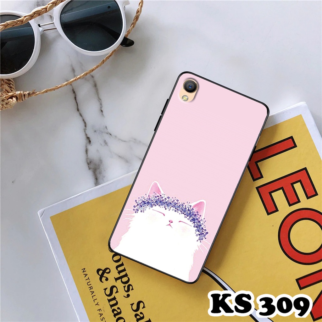 Ốp lưng Oppo A33 - Oppo A37 - Oppo Neo 7 - Oppo Neo 9 - Ốp in hình LoveCat - Chất liệu TPU siêu bền