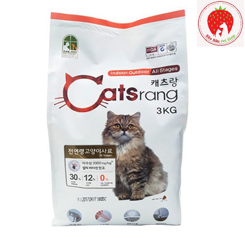 [ Bán sỉ ] THỨC ĂN CHO MÈO CATSRANG 5kg