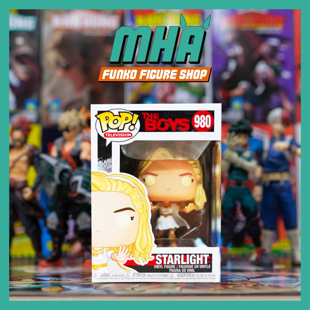 Chính Hãng Funko Pop TV: The Boys - Mô Hình  Starlight #980 hộp xấu
