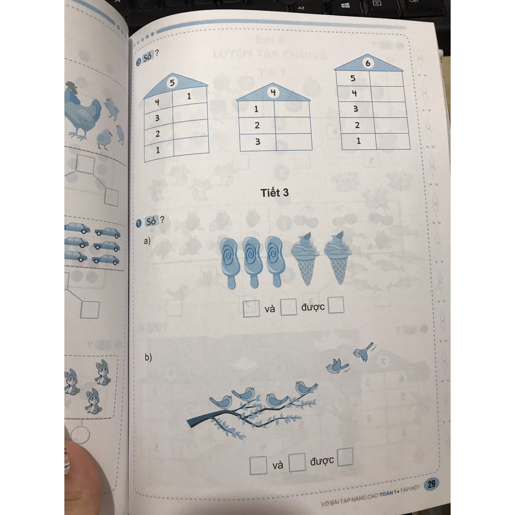 Sách Vở bài tập nâng cao toán 1 tập 1 ( Kết nối tri thức )