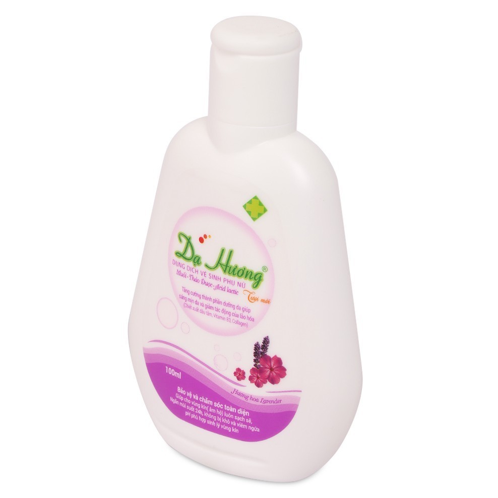 Dung dịch vệ sinh phụ nữ Dạ Hương Tím (Lavender) 100ml - sạch nhẹ, khử mùi hôi, bảo vệ vùng kín - cvspharmacy