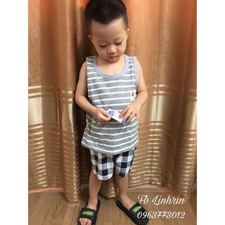 Combo 2 Bộ ba lỗ Bé trai