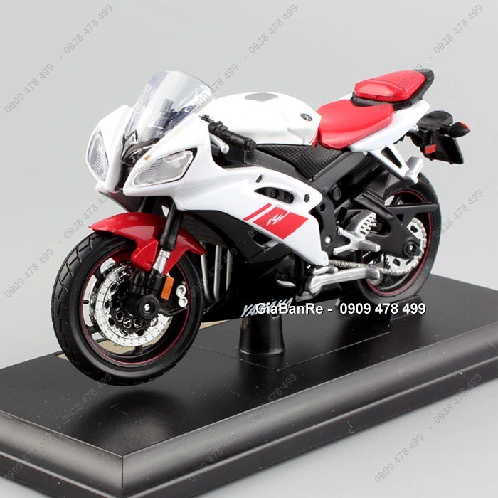 Xe Mô Hình Moto Yamaha YZF-R6 Tỉ Lệ 1:18  - Maisto - 8885