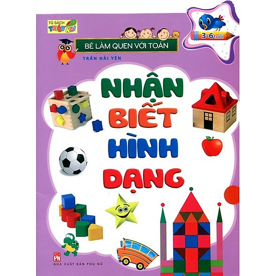 Sách - Combo 05 cuốn Bé làm quen với toán: Phép tính + So sánh + Hình dạng + đếm từ 1-100 + Số đếm