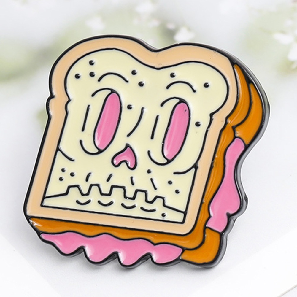 YOML✔Fashion Women Pizza Hamburg Donut Enamel Badge Brooch Pin Clothes Jewelry Decor