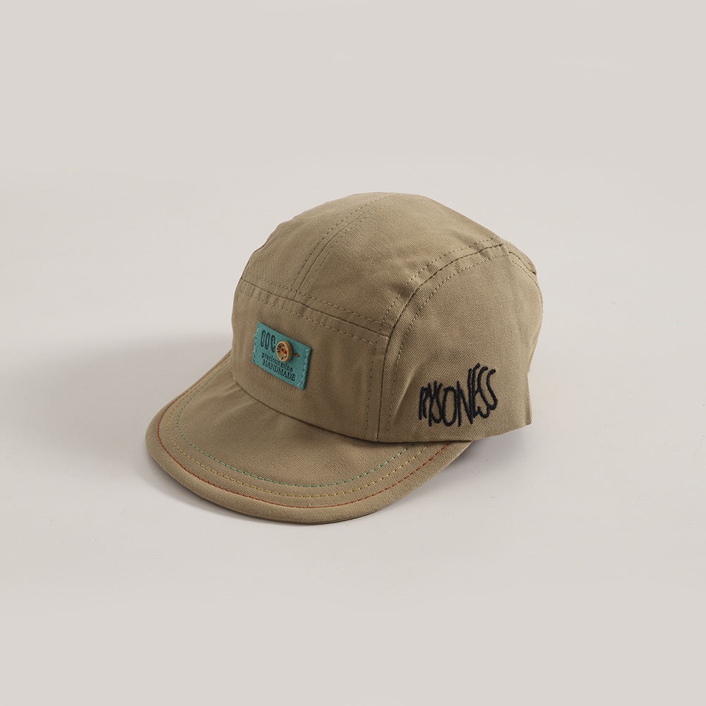 Mũ Lưỡi Trai Vành Mềm Thêu Chữ Dành Cho Bé