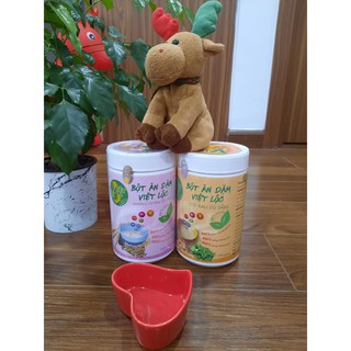 Combo Bột ăn dặm Việt Lộc + Bát sứ ăn dặm cao cấp