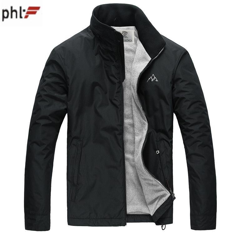Áo khoác dù nam cổ trụ 2 lớp lót nỉ cao cấp PHL AKD38 [FREESHIP]