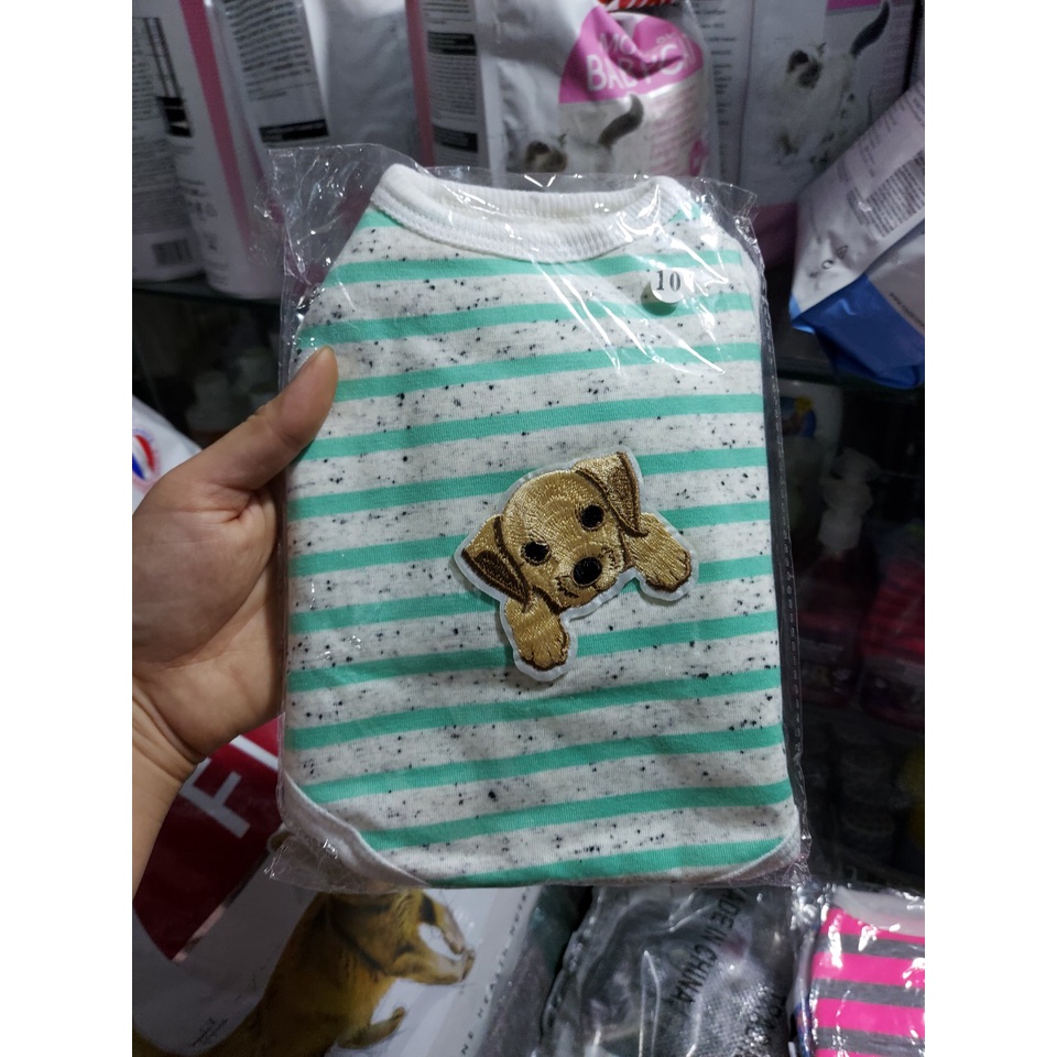 Quần áo nỉ trần bông cho thú cưng
