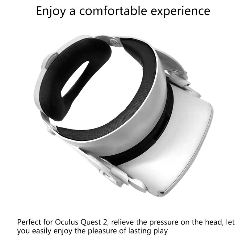 btsg Head Strap Belt For Oculus Quest 2 Reduce Pressure Head Pressure VR Accessories