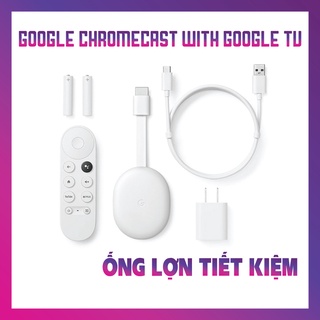 Mua Google Chromecast with Google TV  Ra lệnh Tiếng Việt kèm Remote - 4K HDR