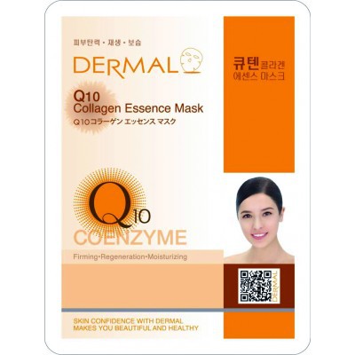 [MUA 10 tặng 3 miếng] Mặt nạ dưỡng da Dermal tinh chất Q10 23gram