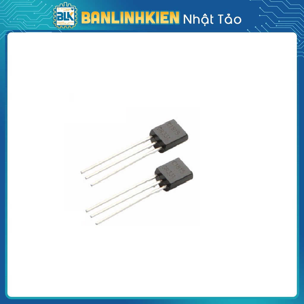 Bộ 5 Con C1815 TO92 TRANS NPN 0.15A 50V Chân Cắm | BigBuy360 - bigbuy360.vn