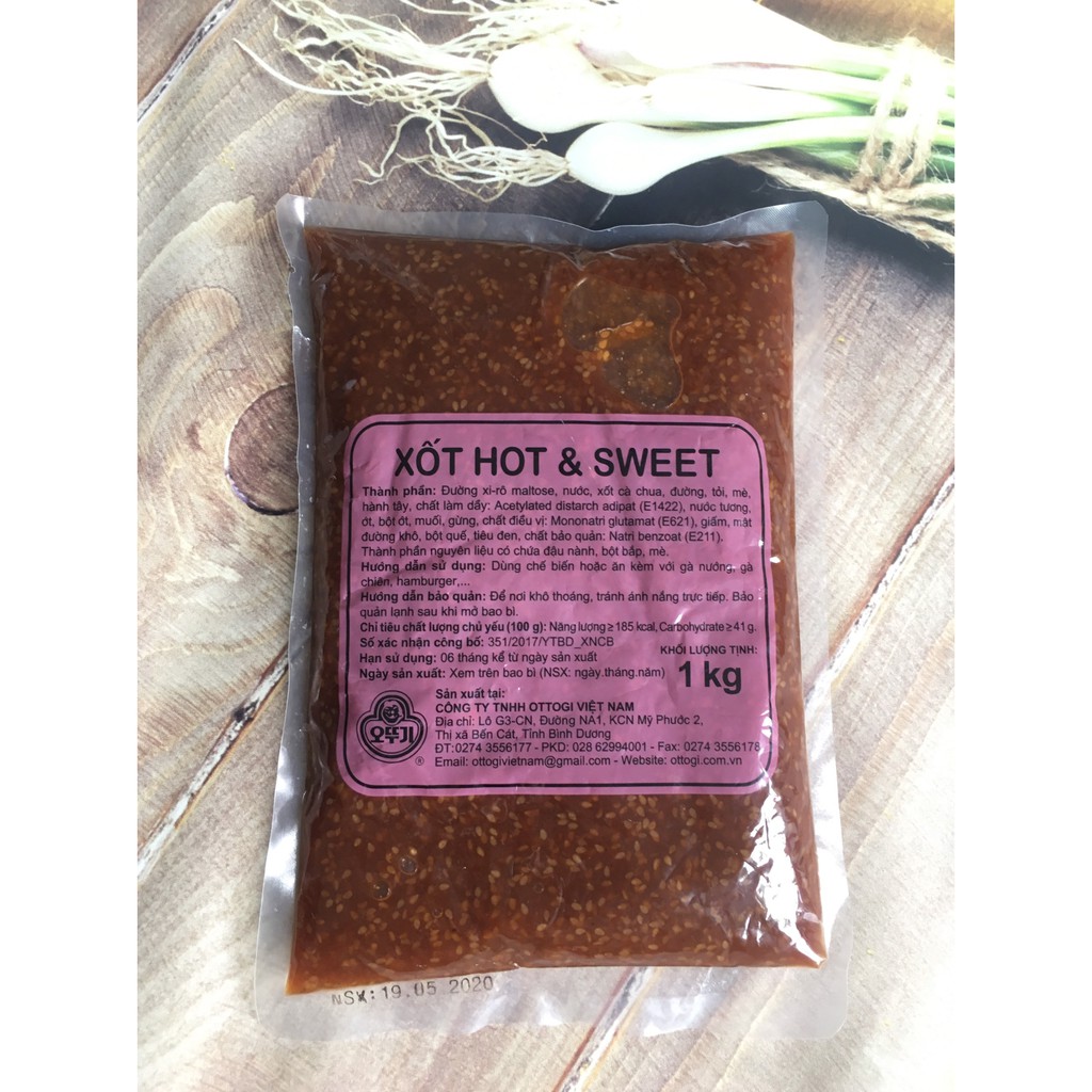 1kg sốt HS phủ gà giống sốt lotte siêu ngon