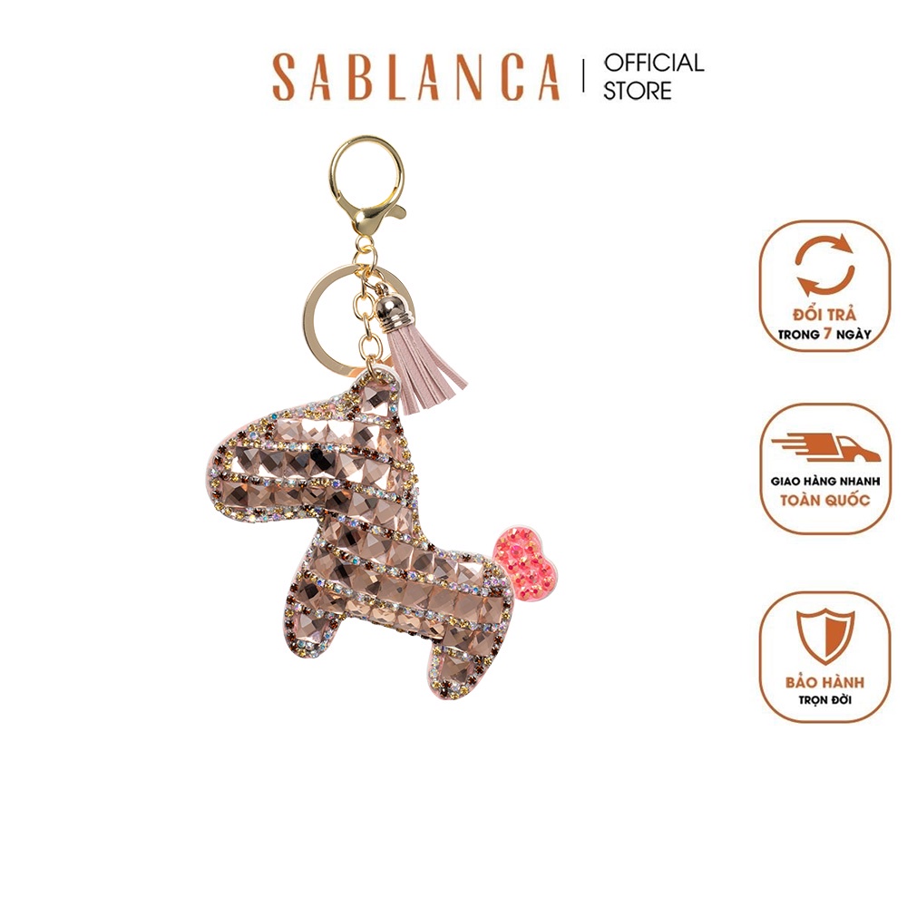 Móc khóa phụ kiện túi xách nữ SABLANCA 5054HW0010