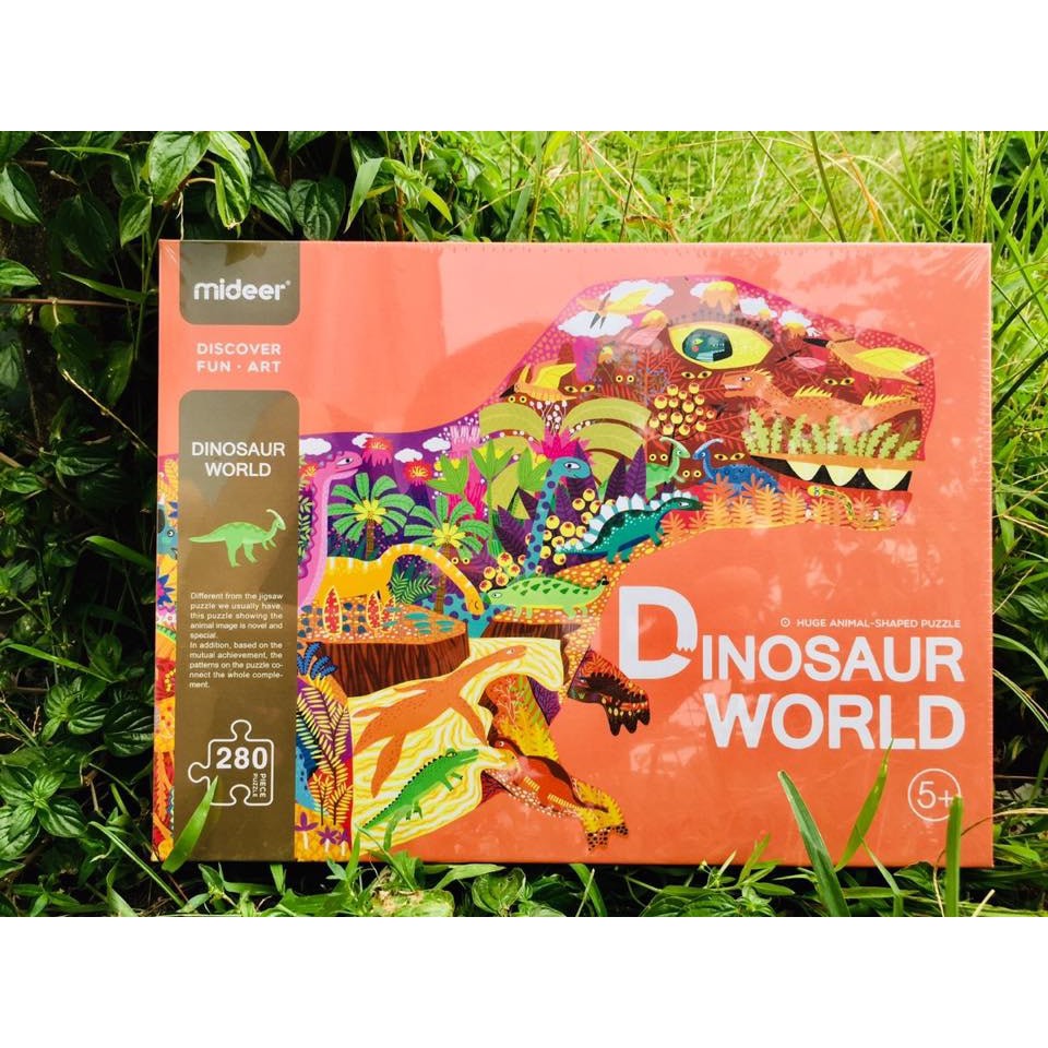 Mideer - Puzzle khủng long 280 pcs