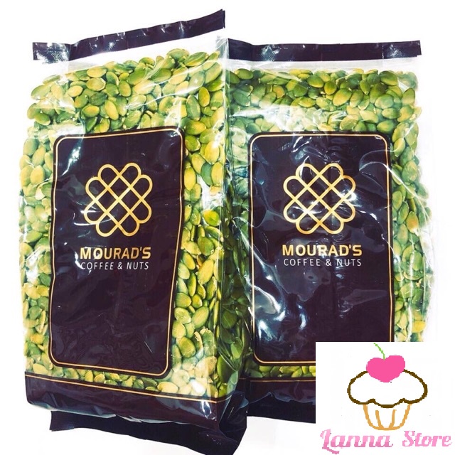 Hạt bí xanh Mourad's chắc mẩy sấy giòn nguyên vị 500g, Hạt bí tách vỏ Nhập khẩu Úc