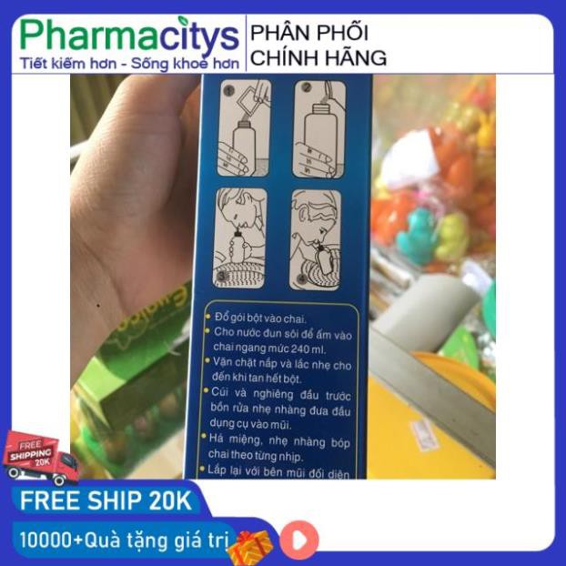 Bình rửa mũi Nasal Pro giúp làm sạch hiệu quả trong 1 lần sử dụng, dùng được cho cả người lớn và trẻ nhỏ