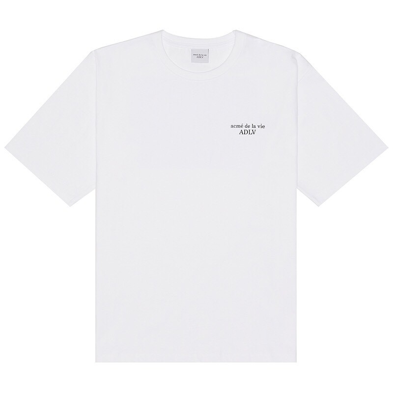 Áo thun unisex ACMÉ DE LA VIE BASIC LOGO , áo thun nữ form rộng tay lỡ cá tính , BLACK56 M10 | BigBuy360 - bigbuy360.vn