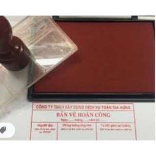 Khay mực dấu hoàn công (Trodat)