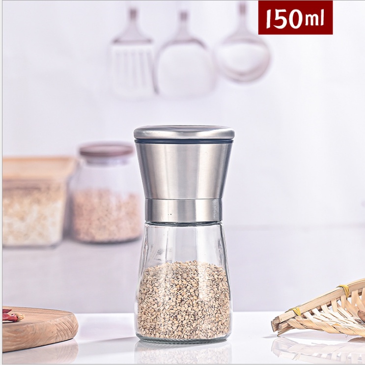 Bộ Lọ Đựng Và Xay Tiêu Inox