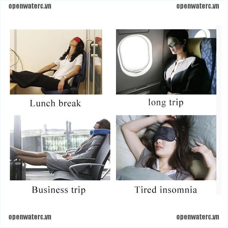 Opc Miếng Bịt Mắt Ngủ Hai Mặt Bằng Lụa Nguyên Chất Giúp Chăm Sóc Sức Khỏ