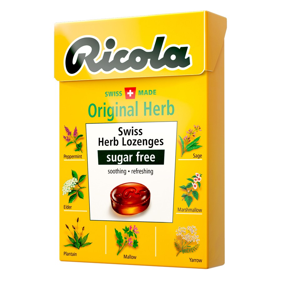 Kẹo thảo mộc tự nhiên Original hiệu Ricola 40g