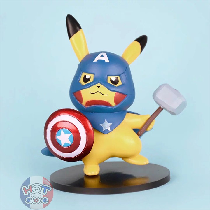 Mô hình Captain America Endgame Pikavengers Marvel