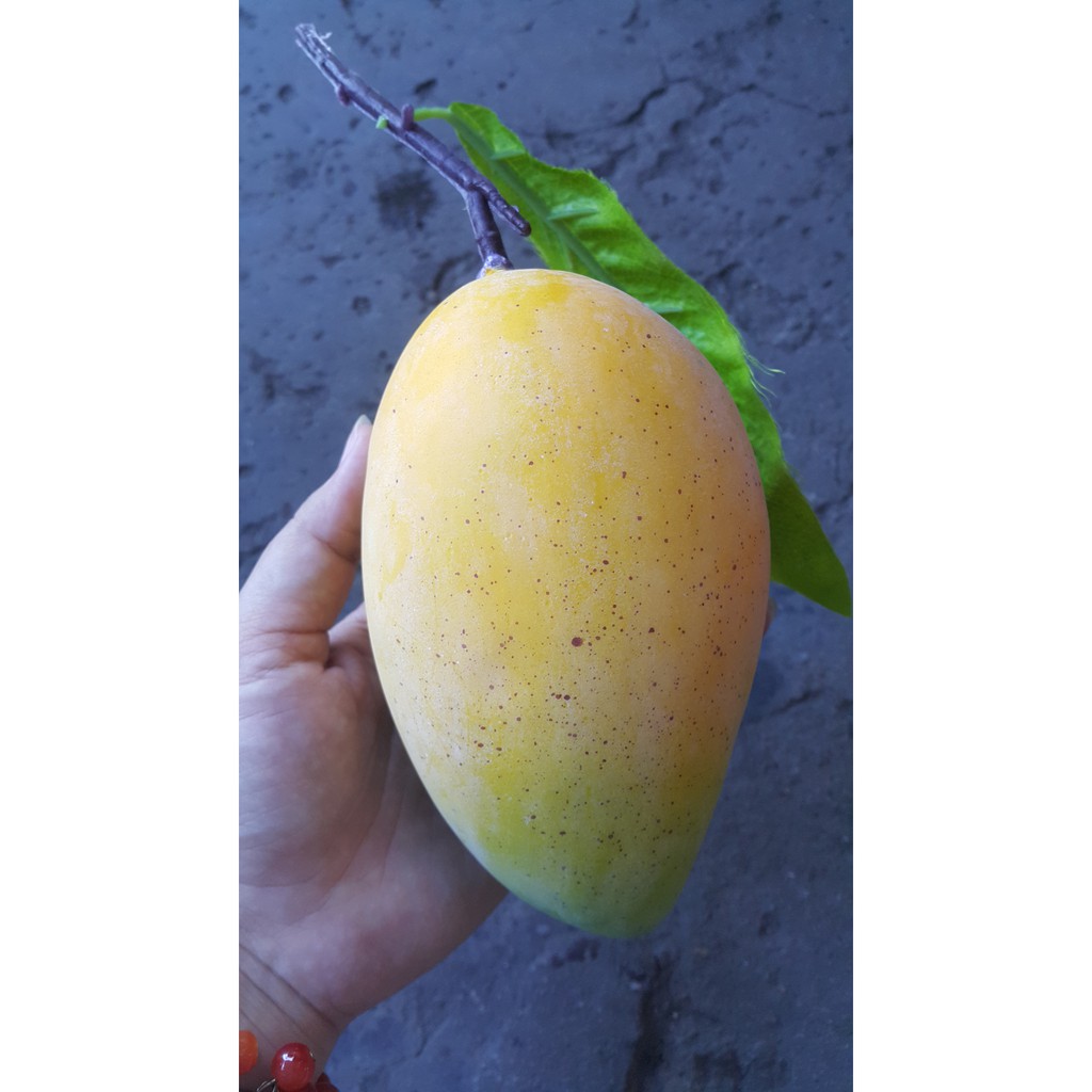 1 Trái xoài giả - Trái cây giả - Hương Flower