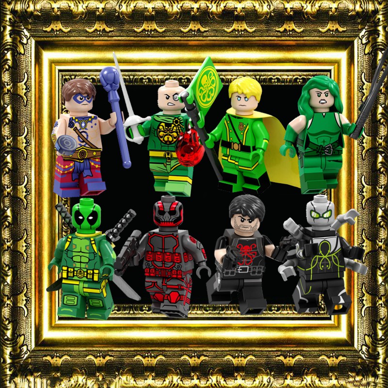 Đồ Chơi Lắp Ráp Mô Hình Bạch Tuộc / Hydra Cho Trẻ Em