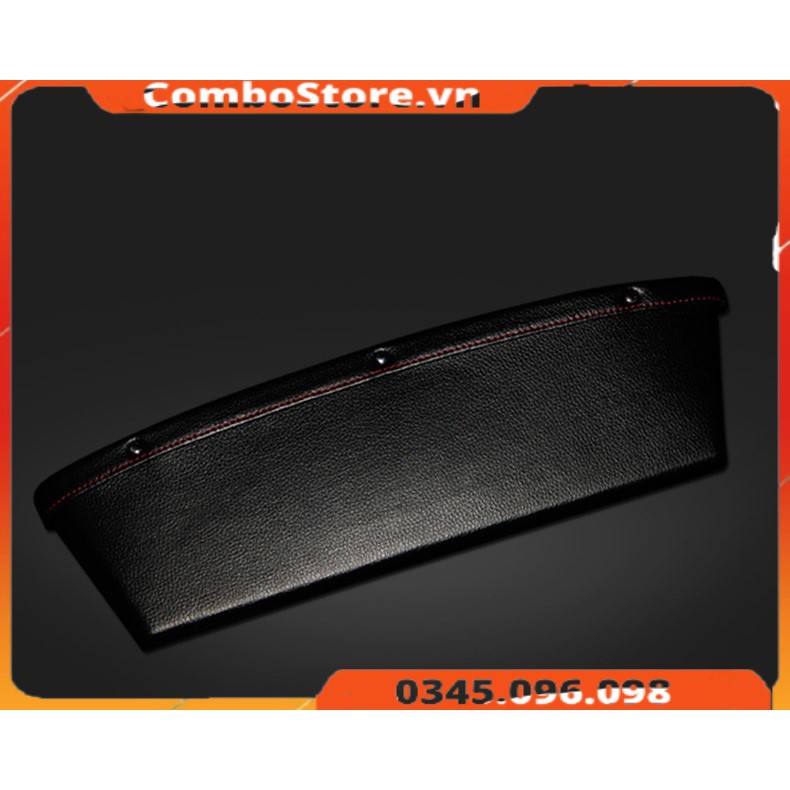 Túi để đồ chèn khe ghế trước ô tô thời trang - Túi để đồ da chèn khe ghế xe hơi cao cấp